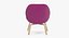 Softline Eden Chair Pink