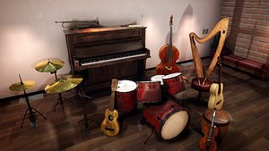 Musical Instruments 33 Assets