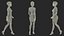 Dibujos Animados Niña Ropa Oficina Rigged