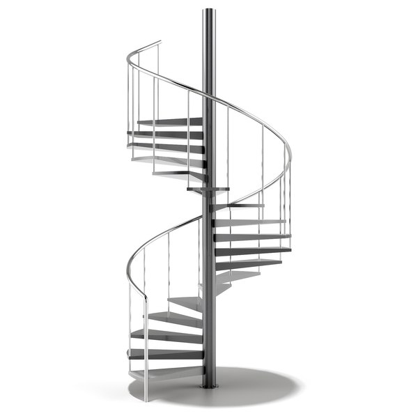 3D model spiral stair staircase - TurboSquid 1358090