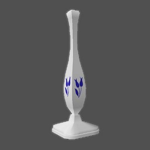 3ds second life bud vase