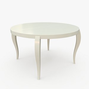 Stylish Ivory Round Table
