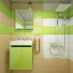 interior scene bathroom 1 3d max