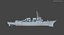 2 uss daniel inouye 3D model