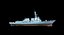 2 uss daniel inouye 3D model