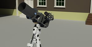Equatorial mounted Astrograpf Open Telescope