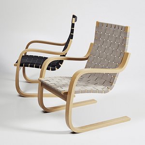 armchair 406 3d model