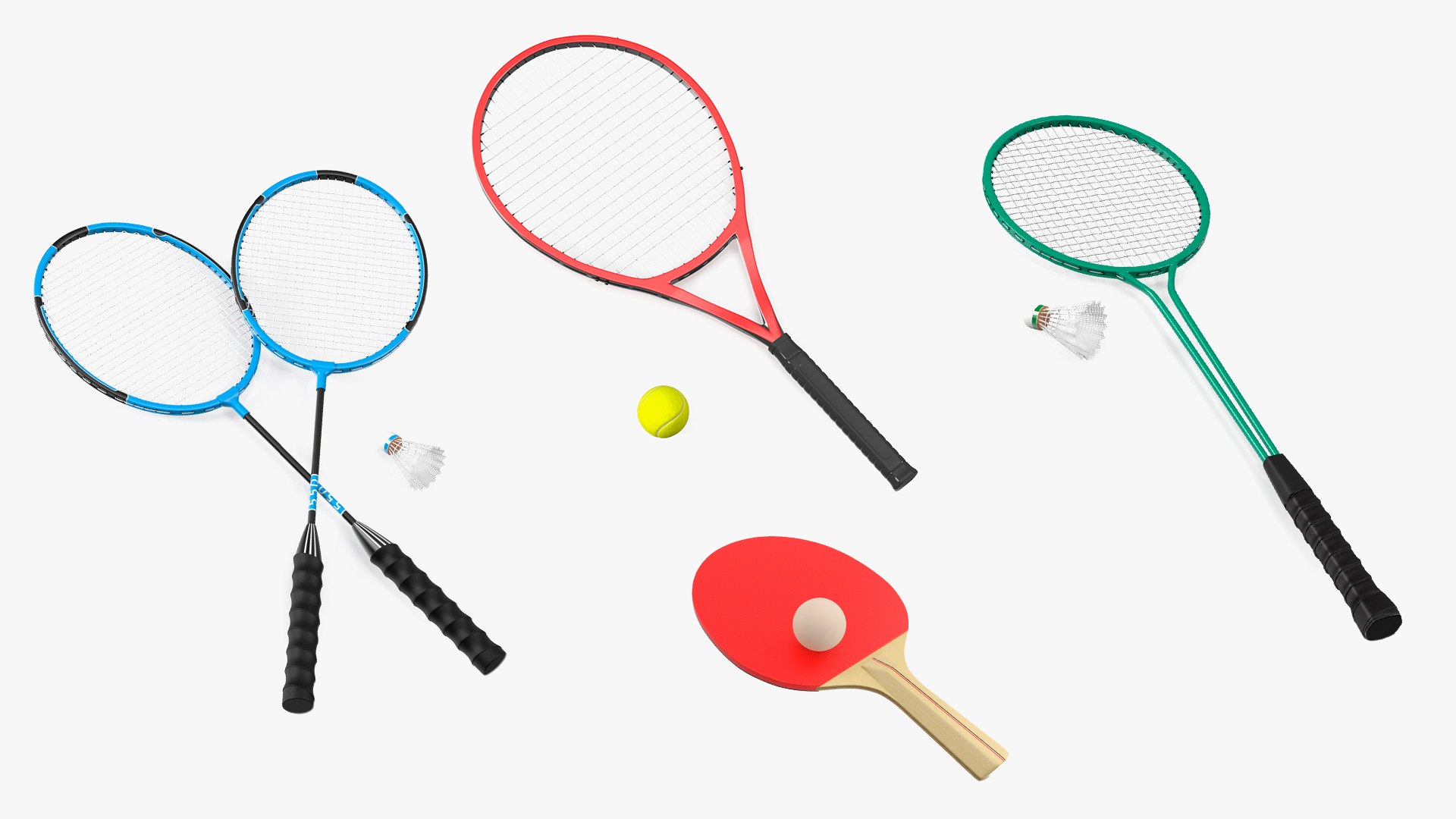 Sport Rackets Collection 2 model https://p.turbosquid.com/ts-thumb/6Q/7lBZYp/3f/001/jpg/1771507227/1920x1080/fit_q87/b64582f3a7b18bc7b2269300595ed386249b041c/001.jpg