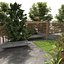 home Garden with landscape elements