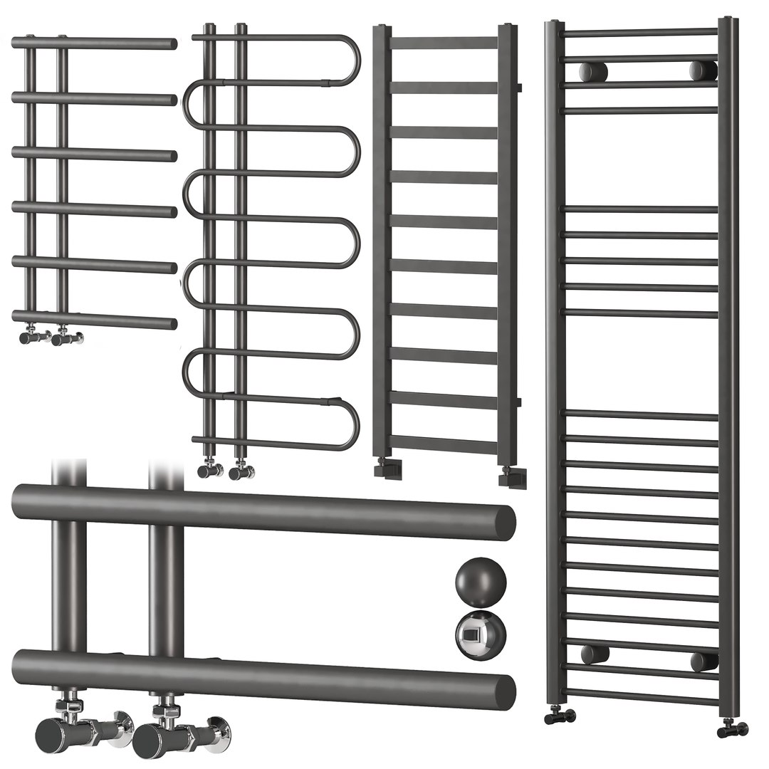 Radiators Reina Set Model - TurboSquid 2119867