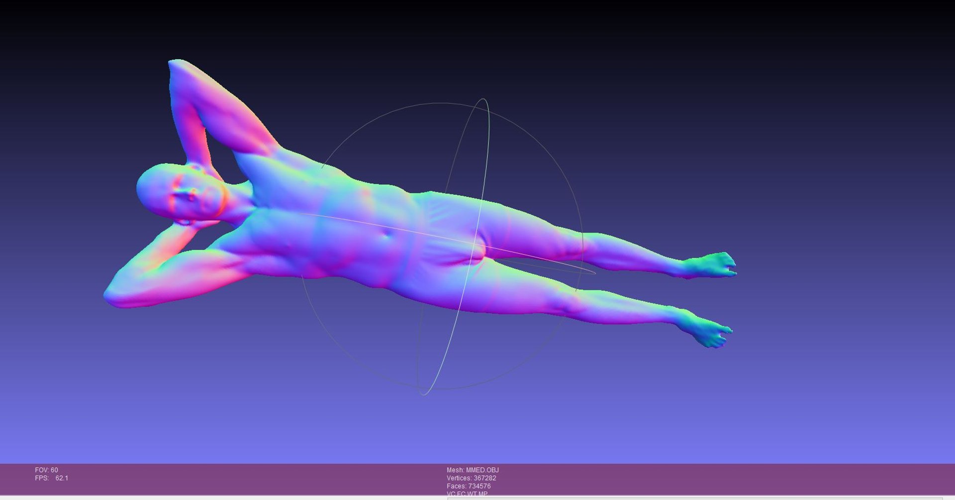 Scan Man Standing 3d Model