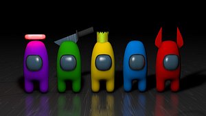 3D model among us
