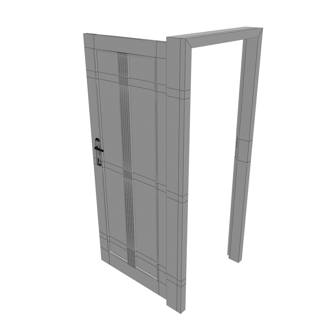 Panil Door Architecture Model - TurboSquid 1154767