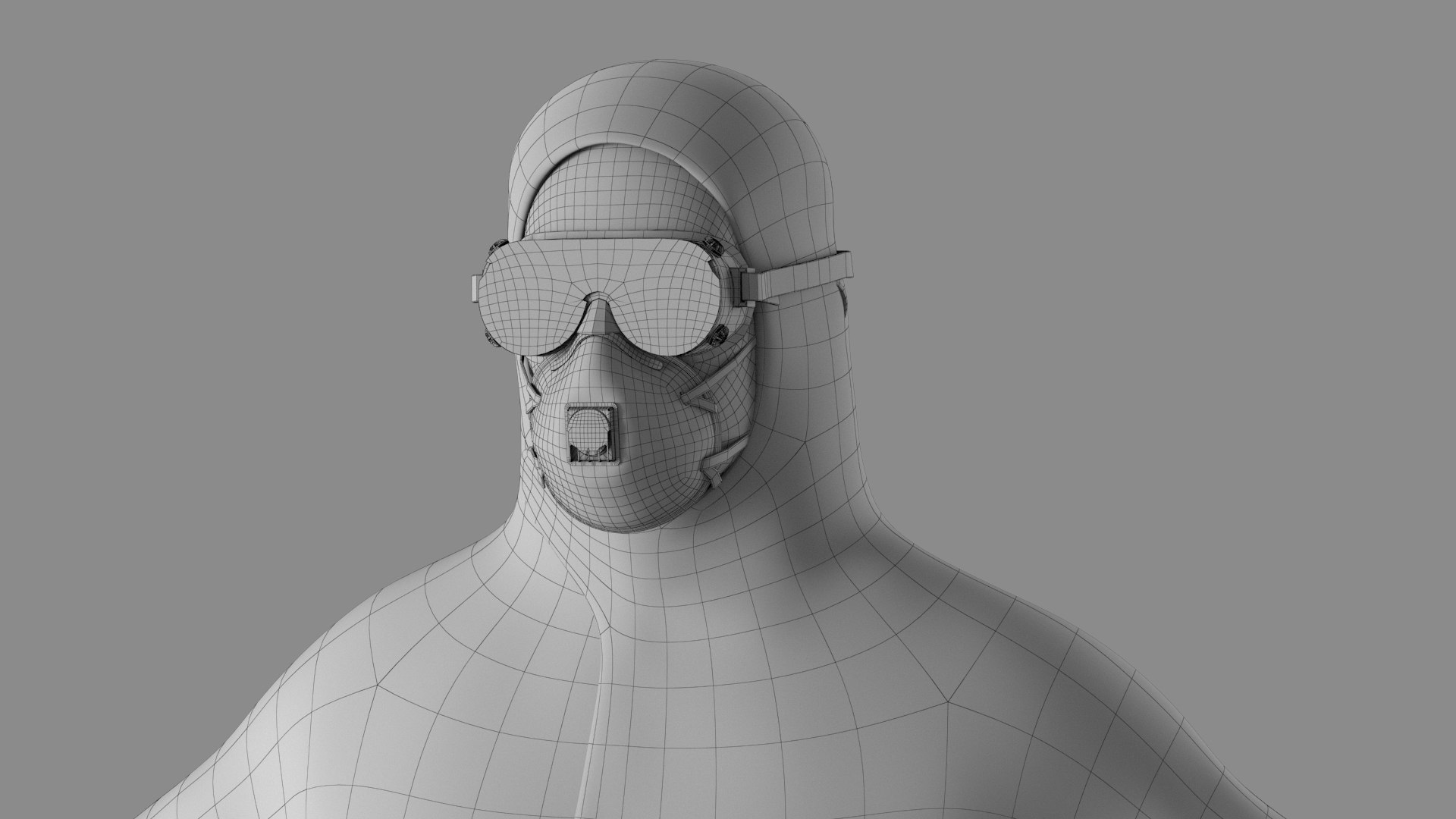 3D model female protective goggles - TurboSquid 1542663