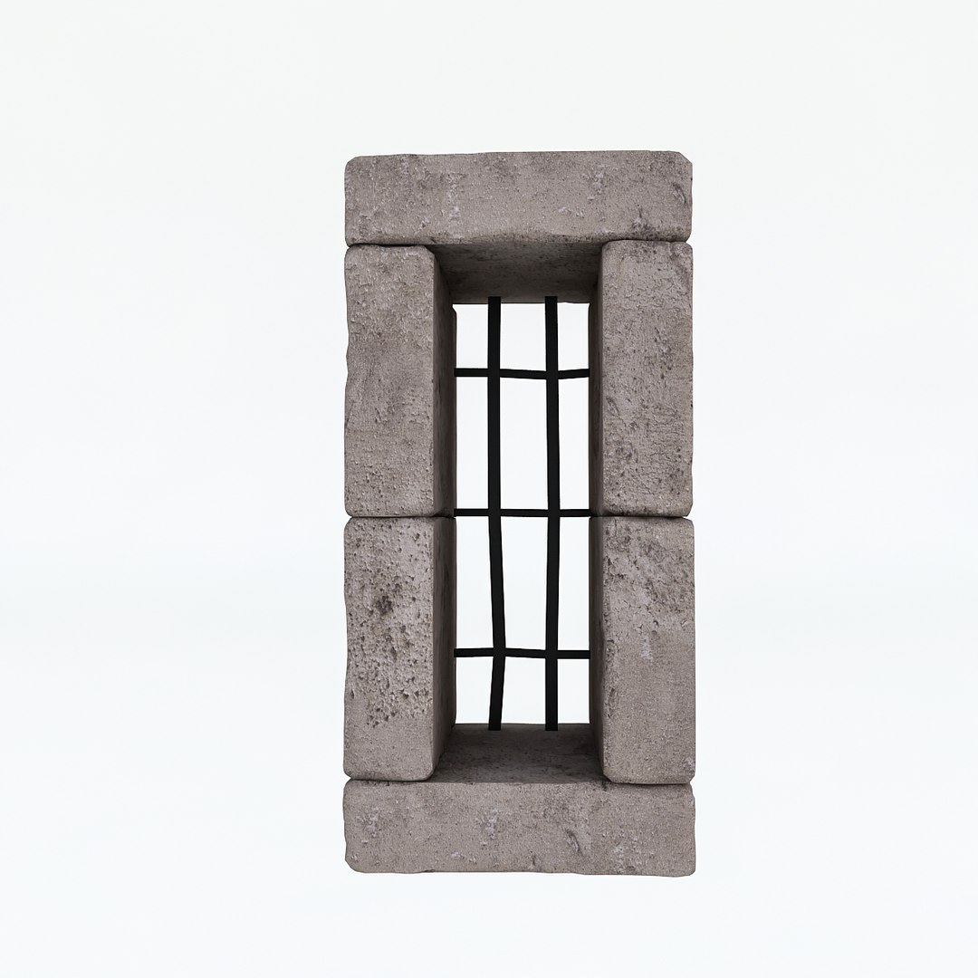 Old Stone Window Model - TurboSquid 1556813