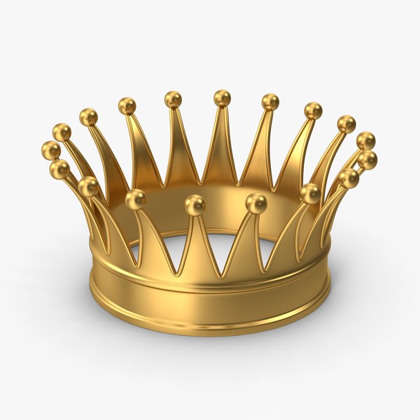 3D model Crown Gold