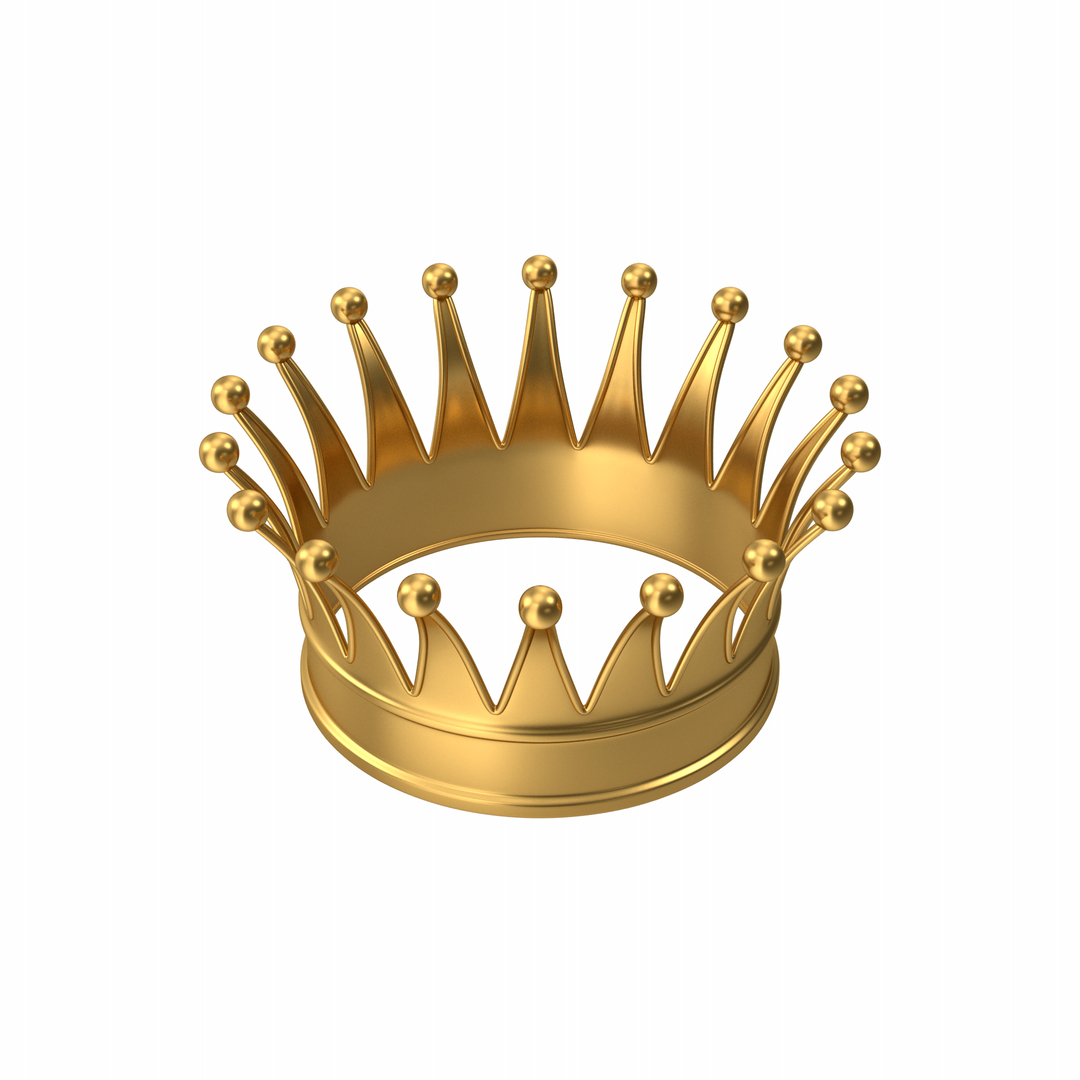 3D Model Crown Gold - TurboSquid 1848217