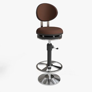 3D bar stool model