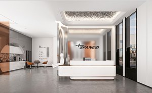 Modern office 3D model