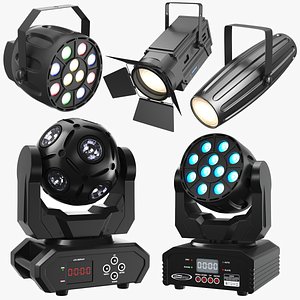3D Five Stage Lights Collection