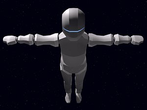 3D Kid humanoid prototype 26c04