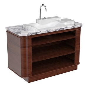 Floorstanding Marble Vanity