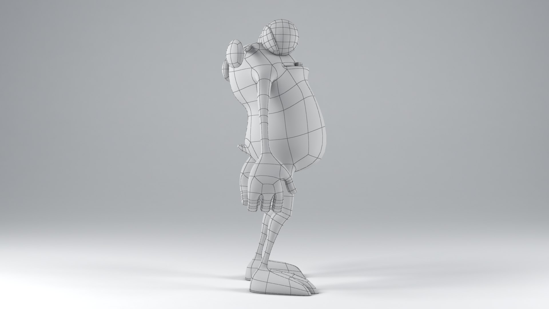 Monster Cartoon Character Rig 3D Model - TurboSquid 1488020