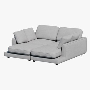 Modern Modular Fabric Sofa