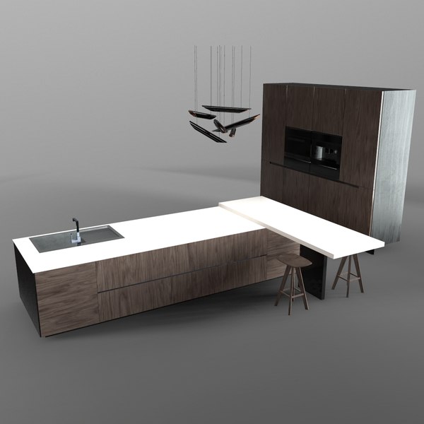 kitchen interior 3D model