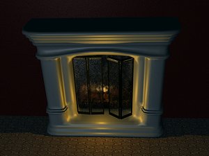 3d fireplace