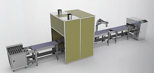 Double speed chain assembly line