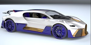 3D Bugatti Divo
