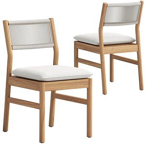 3D Globewest Cannes Dining Chair