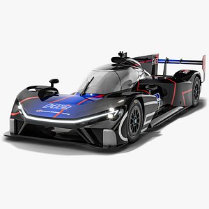 Toyota GR H2 Racing Concept WEC Season 2026 Hydrogen Car 3D model