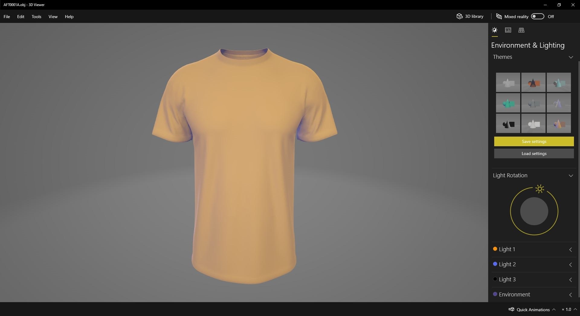 T-Shirt OBJ 3D model 3D model - TurboSquid 1824588