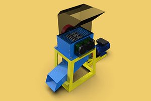INDUSTRIAL PLASTIC CRUSHER SHREDDER MACHINE FOR WASTE RECYCLE