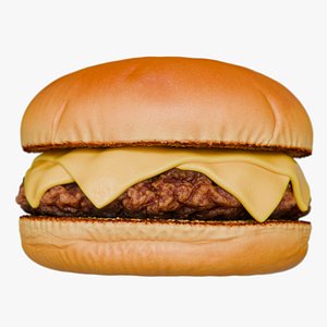 Realistic Basic Cheeseburger