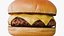 3D model Realistic Basic Cheeseburger