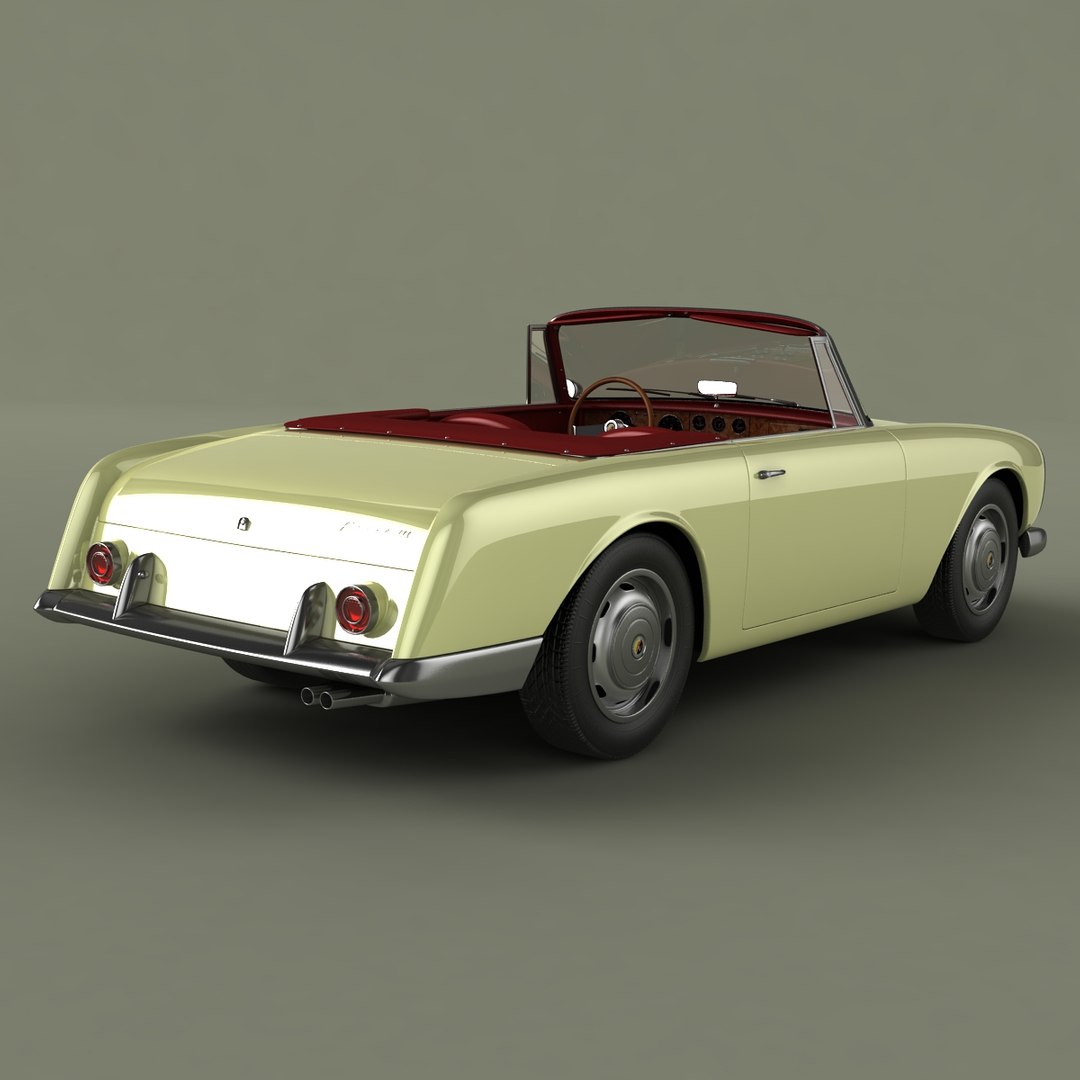 3d Model Facel Vega Iii Convertible