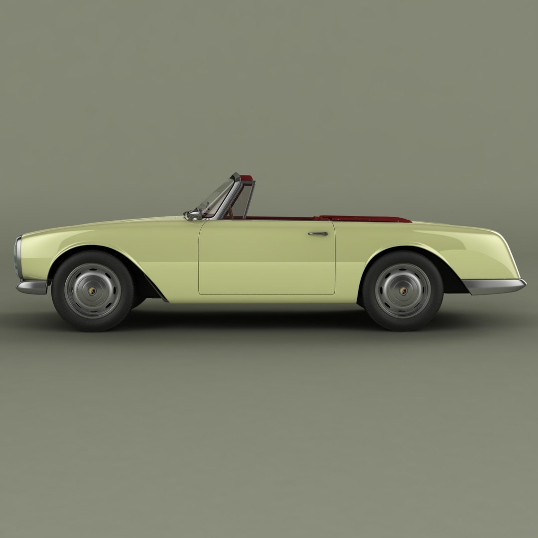 3d Model Facel Vega Iii Convertible