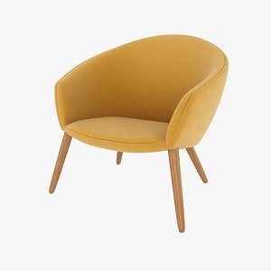 chair easy nanna ditzel 3d ma