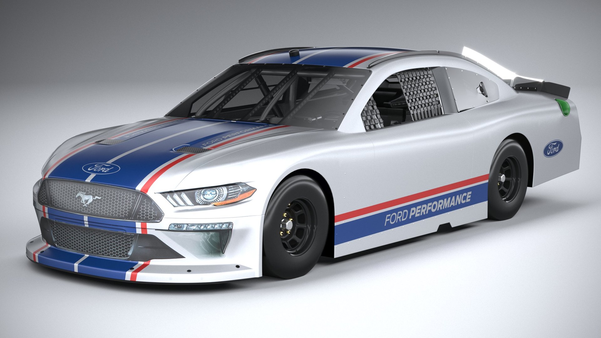 3D Mustang Nascar 2020 - TurboSquid 1666467