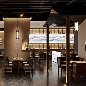 3D Chinese restaurant-02