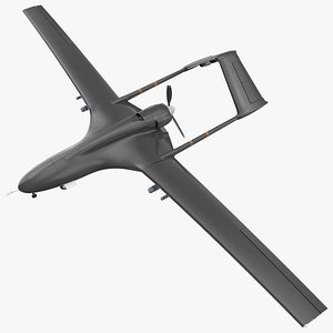 3D Unmanned Combat Aerial Vehicle model