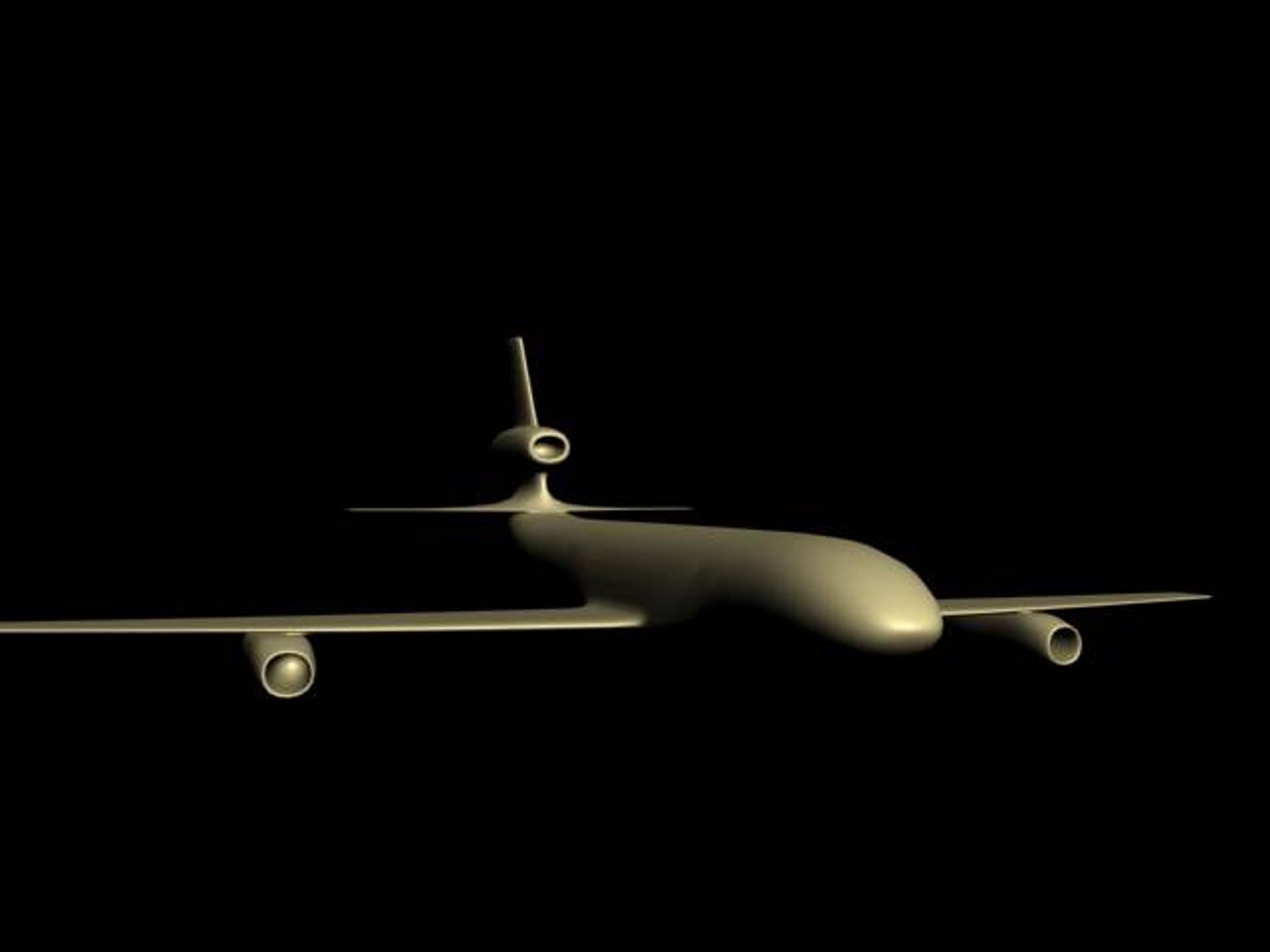 Dc-10 3d Model