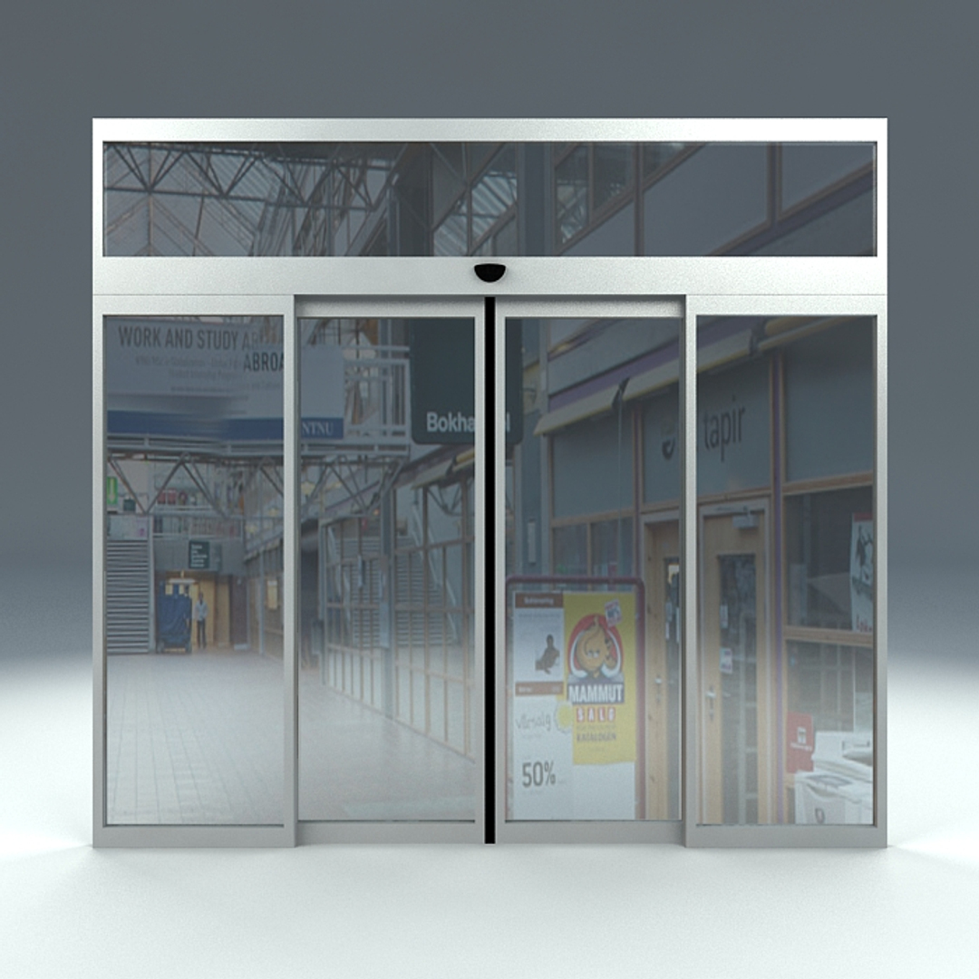 3d Max Sliding Doors модель