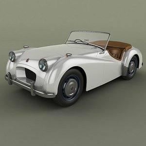 triumph tr1 prototype 3d model