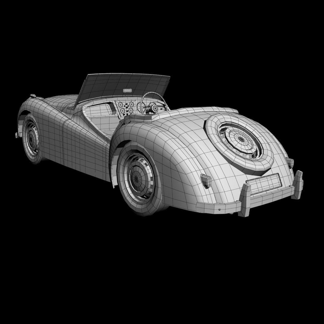 Triumph Tr1 Prototype 3d Model