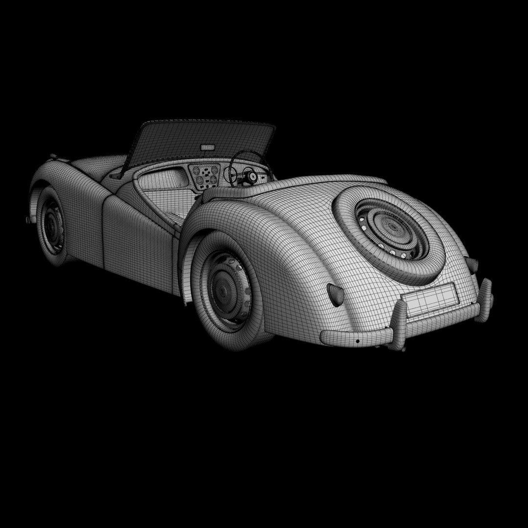 Triumph Tr1 Prototype 3d Model