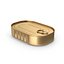 3D Rectangular Tin Can